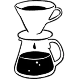 coffee black and white logo
                  